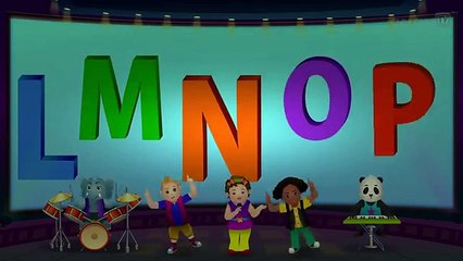 ABCD Alphabet Song - Nursery Rhymes Karaoke Songs For Children | ChuChu TV Rock 'n' Roll