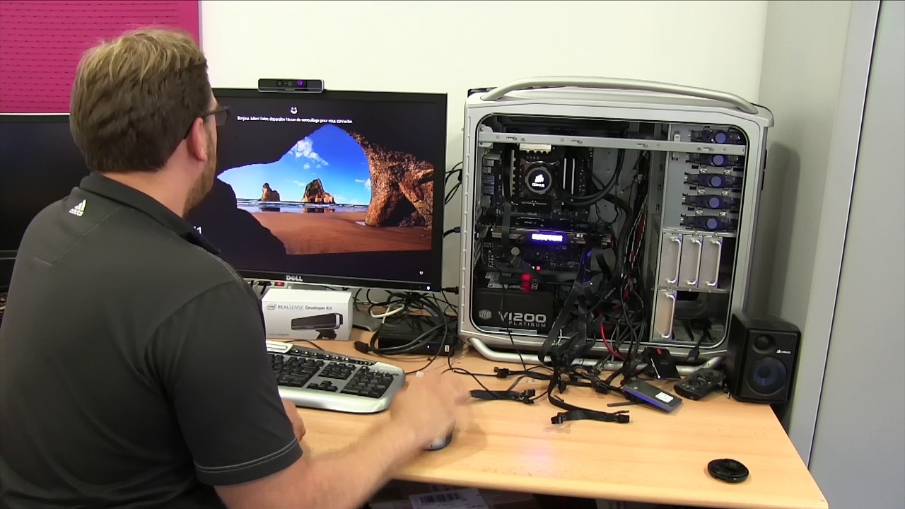 Windows Hello : démo avec une caméra Intel RealSense