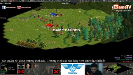 Gunny, Tiểu Bạch Long vs Vanelove , Mỹ Đình 23 1 2015 C9T3