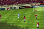 FIFA 12 on iPod Touch Goal Highlights - Manchester City vs Manchester United