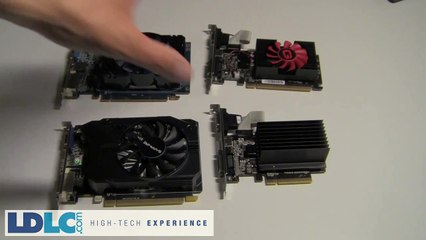 [Cowcot TV] Présentation comparatif R7 250, R7 240, GT640 ET GT630