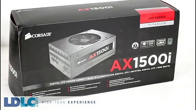 [Cowcot TV] Présentation alimentation Corsair AX1500i Titanium