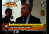 Daniel Urresti ofrecería a PPK el Ministerio de Economía si gana elecciones [Video]