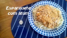 Esparguete com atum