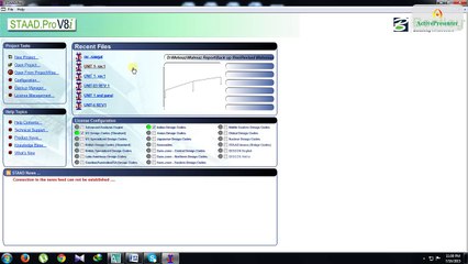 Industrial Steel shed design Using STAAD PRO