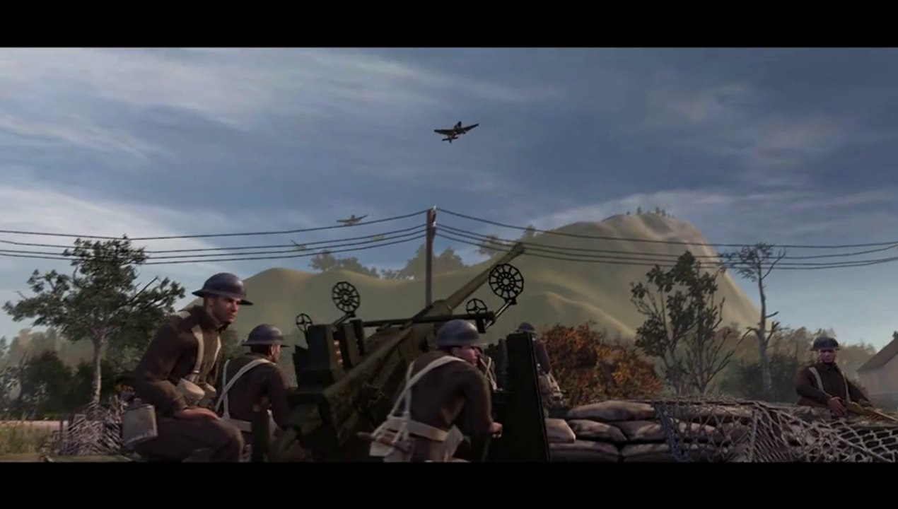 Company of Heroes 2  The British Forces - Emplacements Trailer
