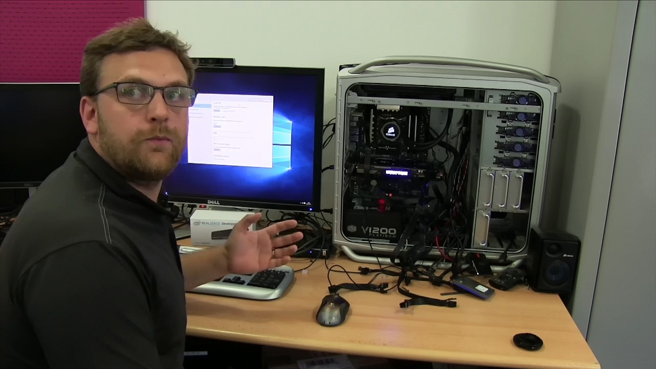 Windows Hello : démo avec une caméra Intel RealSense