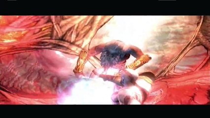 God of War 3 - Zeus death scene