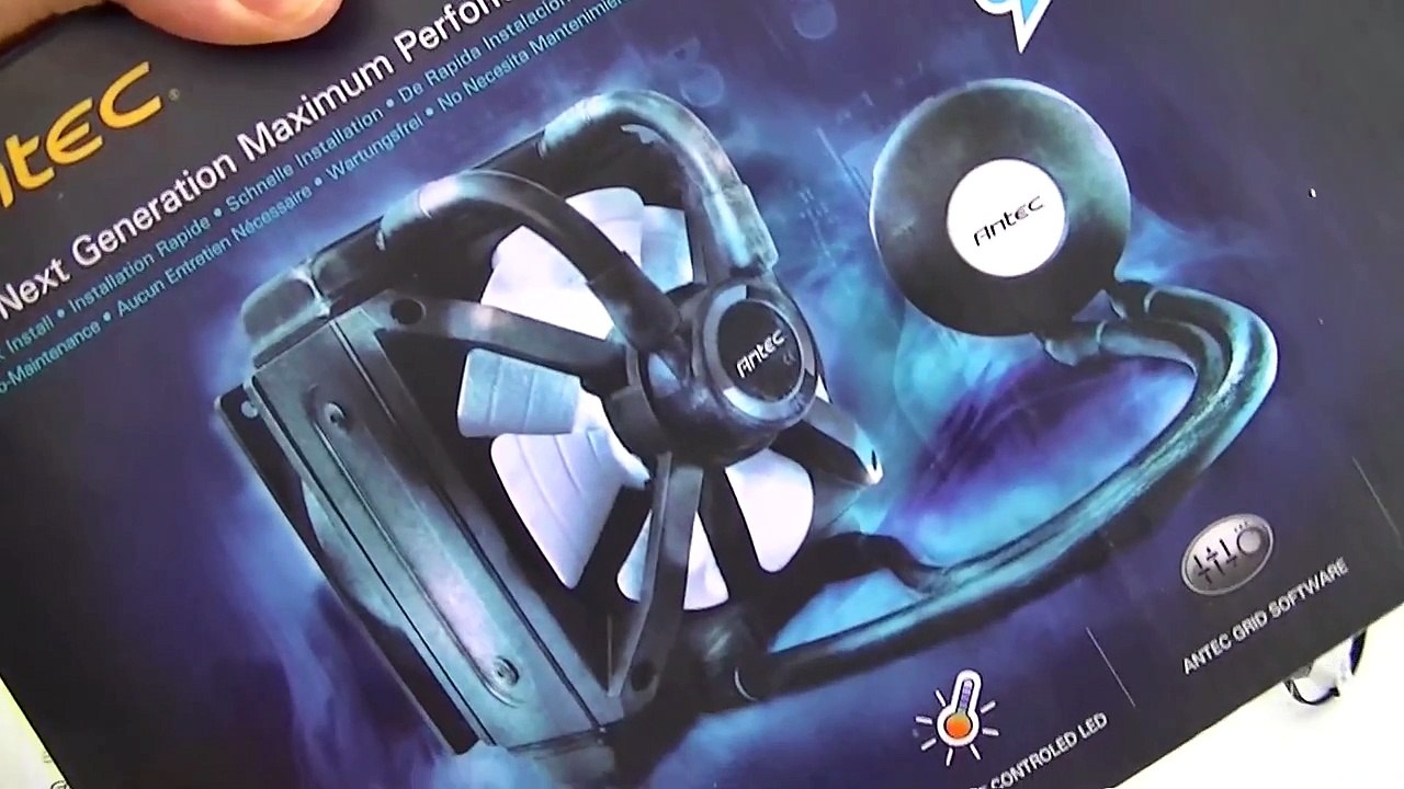 [Cowcot TV] Présentation AIO Antec Khuler H2O 950