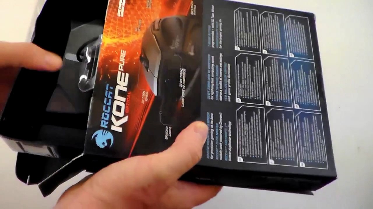 [Cowcot TV] Présentation souris Roccat Kone Pure Optical