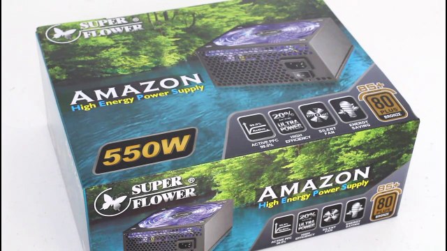 [Cowcot TV] Présentation alimentation Super Flower Amazon 550 w