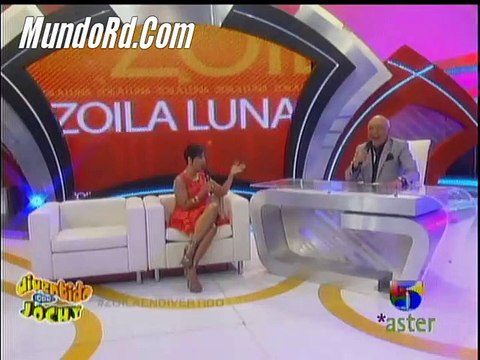 Soila luna dice (en la tv dominicana solo estan haciendo dinero Jochy santos y Milagros german)