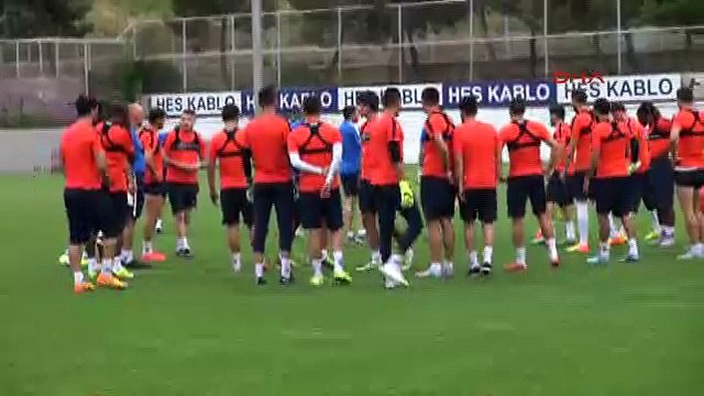 Onur Recep Kıvrak antrenmanda!