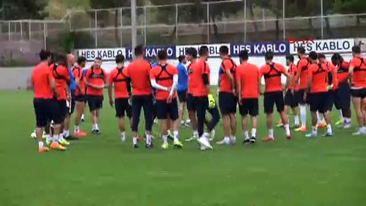 Onur Recep Kıvrak antrenmanda!