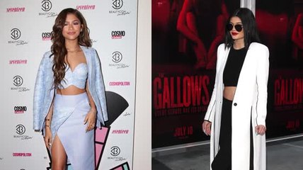 Zendaya y Kylie Jenner lucen moda de ombliguera