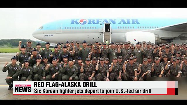 Six Korean fighter jets depart to join U.S.-led air drill