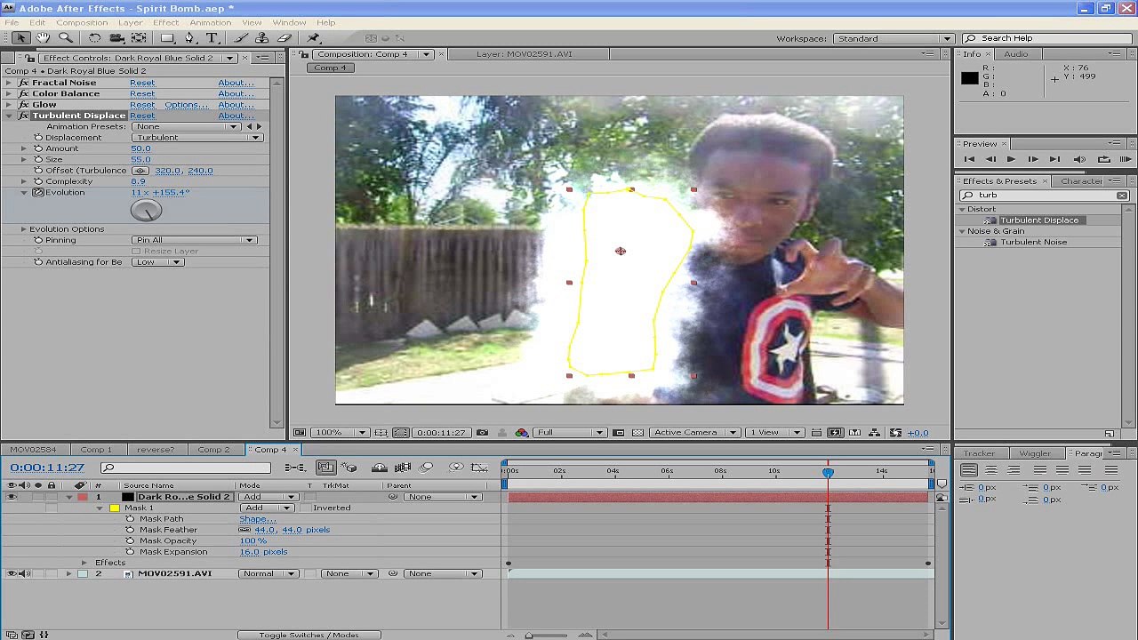 After Effects Tutorial- The First Spirit Bomb Pt.2