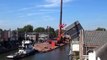 2 grues s'effondrent et détruisent des maisons aux Pays-Bas - accident terrible