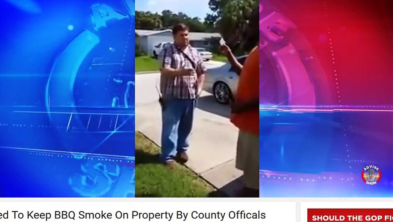 Florida Man Ordered To Keep BBQ Smoke On Property By County Officals