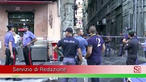 Napoli - Agguato in Piazza Mancini: un morto e un ferito (30.07.15)