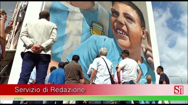 Napoli - La street art arriva nel quartiere Ponticelli (27.07.15)