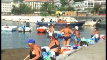Napoli - Lido Mappatella, i bagnanti chiedono sicurezza e pulizia (23.07.15)