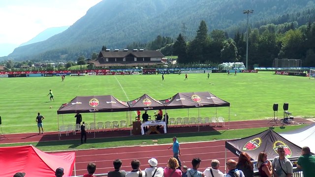 Dimaro (TN) - Il cardinale Sepe benedice il Napoli: Non siamo inferiori a nessuno (28.07.15)