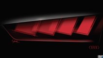 New Audi tail lights 2016 / Matrix OLED light technology 2015