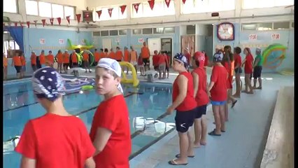 Napoli - I bambini del Saharawi alla Piscina Collana (17.07.15)