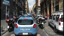 Napoli - La banda del buco colpisce in Via Toledo, bottino da 150mila euro (09.07.15)