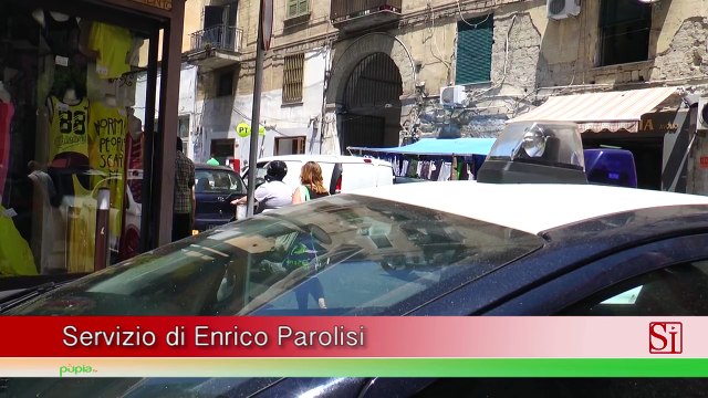 Napoli - Banda del buco rapina le Poste: bottino da 120mila euro (01.07.15)