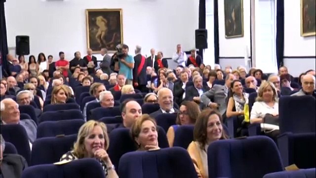 Napoli - Premio San Gennaro a Francesco Pinto, Marco Salvatore e Sergio Sciarelli (29.06.15)