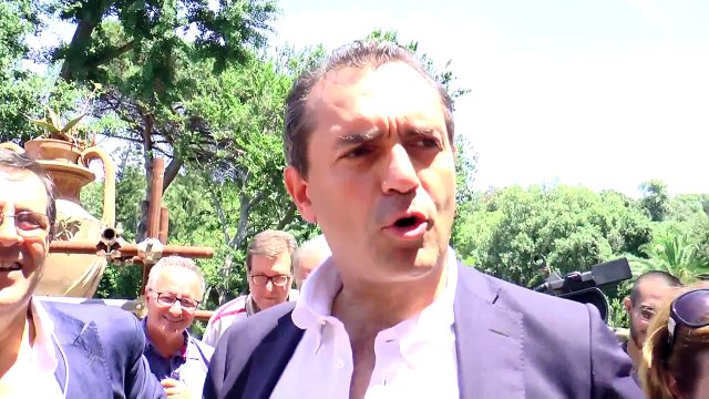Portici (NA) - De Magistris alla riapertura del Bosco Inferiore (30.06.15)