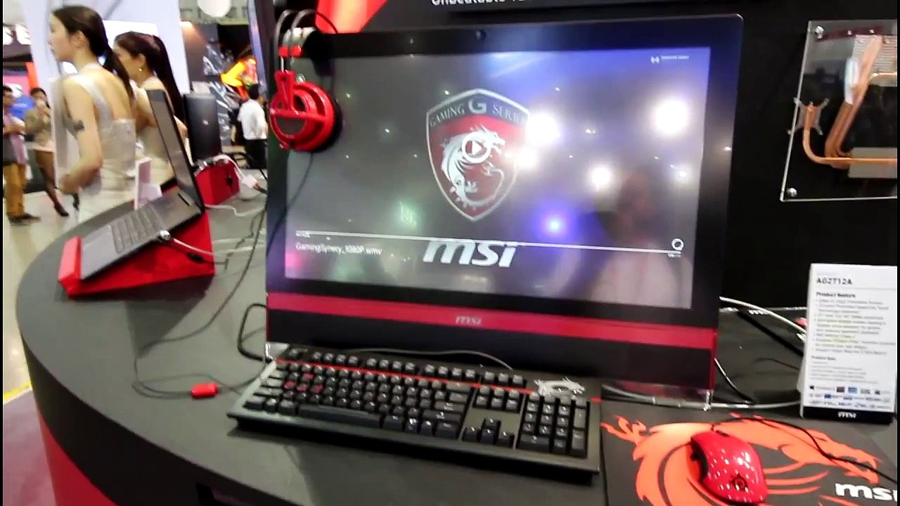 [Cowcot TV] Computex 2013 Stand MSI
