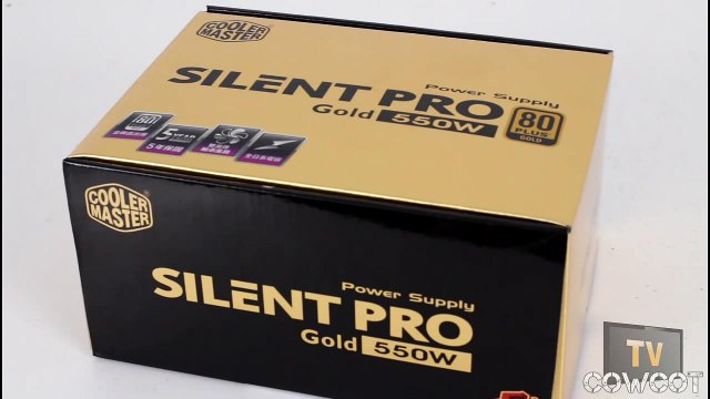 [Cowcot TV] Présentation alimentation Cooler Master Silent Pro Gold 550w