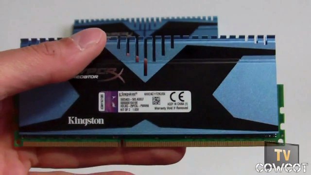 [Cowcot TV] Présentation mémoire Kingston Hyper X Predator 2400 MHz