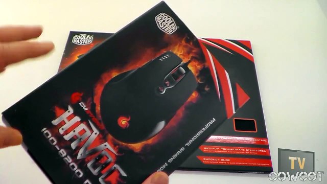 [Cowcot TV] Présentation souris CM Storm Havoc, tapis CM Storm Control-RX