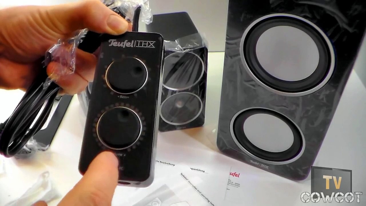 [Cowcot TV] Présentation kit 2.1 Teufel Concept D500 THX