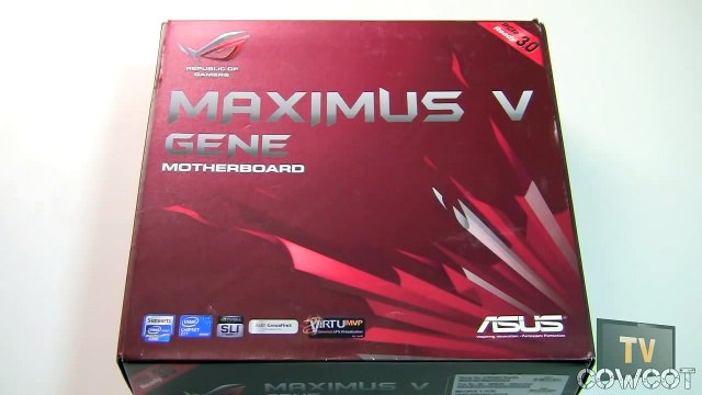 [Cowcot TV] Présentation CM Asus Maximus V Gene