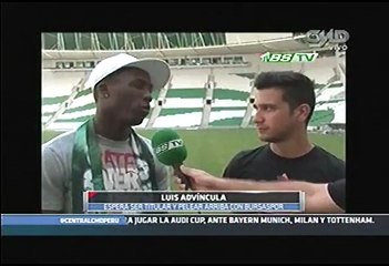 Luis Advíncula revela sus objetivos con el Bursaspor (VIDEO)