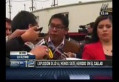 Callao: 4 heridos dejó explosión durante graduación de agentes del INPE [Video]