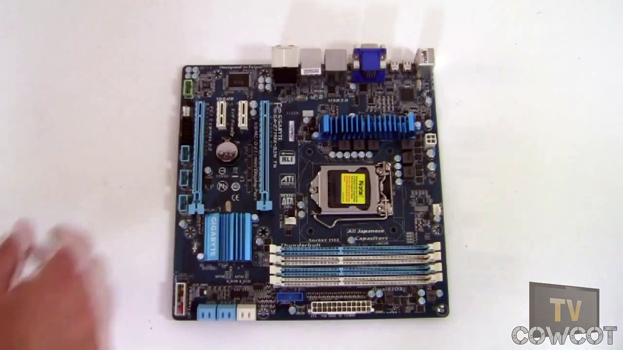 [Cowcot TV] Présentation carte mère Gigabyte Z77MX-D3H TH