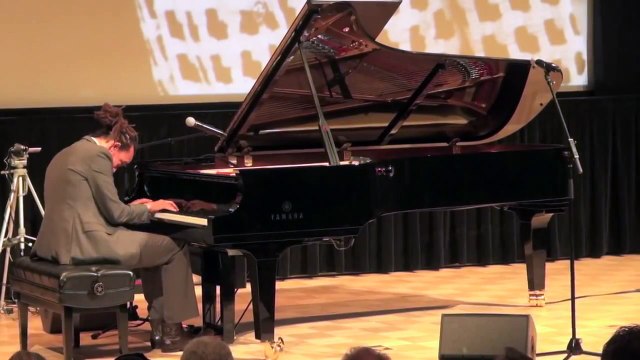 Award-Winning New York Jazz Pianist, Gerald Clayton plays live for Byron Janis