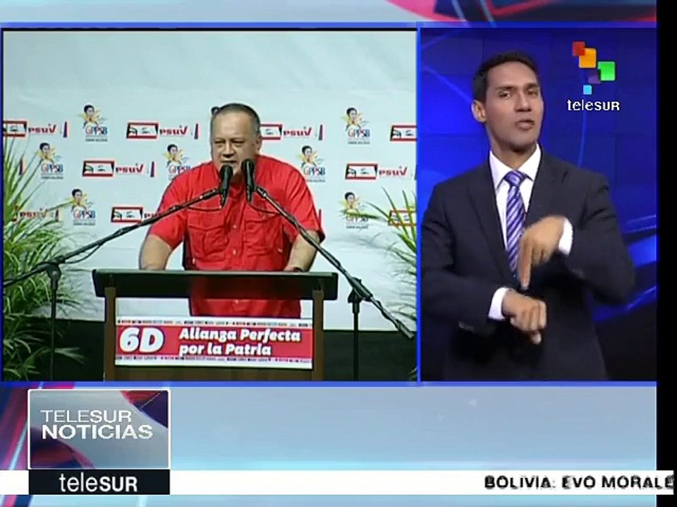 Venezuela: abanderan a candidatos del PSUV en comicios parlamentarios