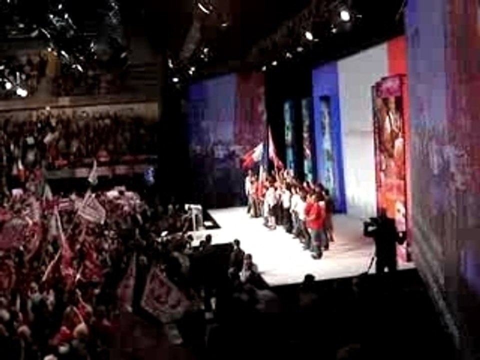 Ségolène à Metz - Marseillaise