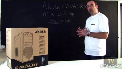 [Cowcot TV] Présentation boitier Akasa Cavalry