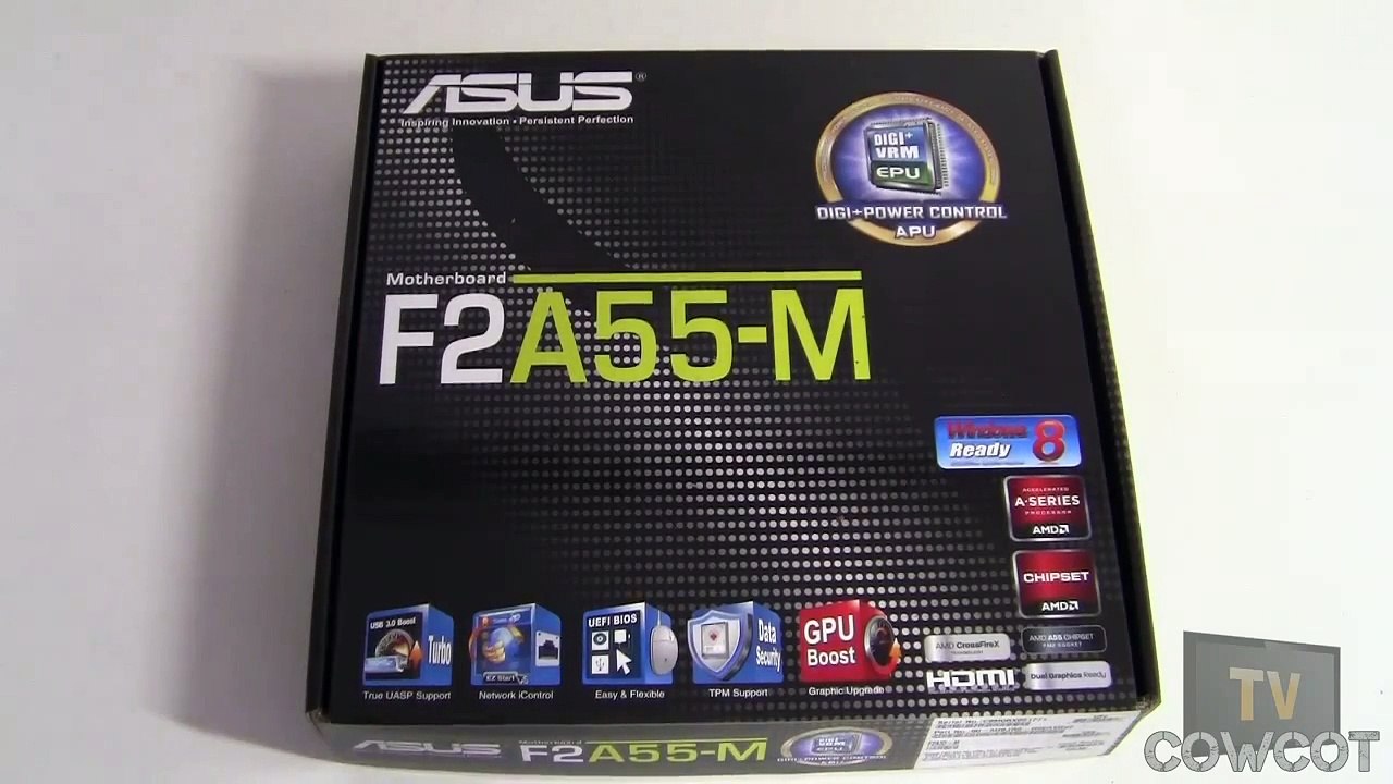 [Cowcot TV] Présentation carte mère Asus F2A55-M