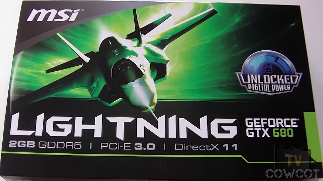 [Cowcot TV] Présentation carte graphique MSI GTX 680 Lightning