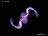 Colliding Galaxies With Supermassive Black Holes [720p]