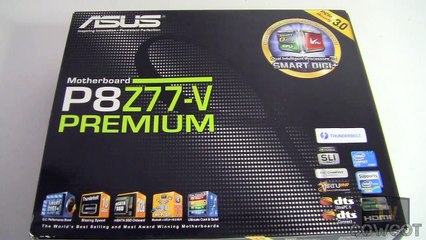 [Cowcot TV] Présentation carte mère Asus P8Z77-V Premium